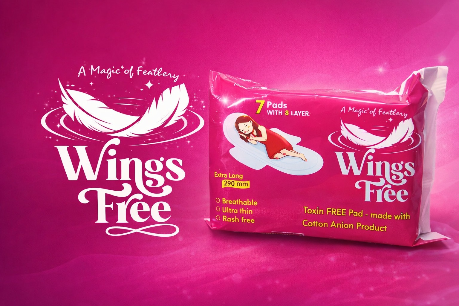 Wingsfree Sanitary Pad
